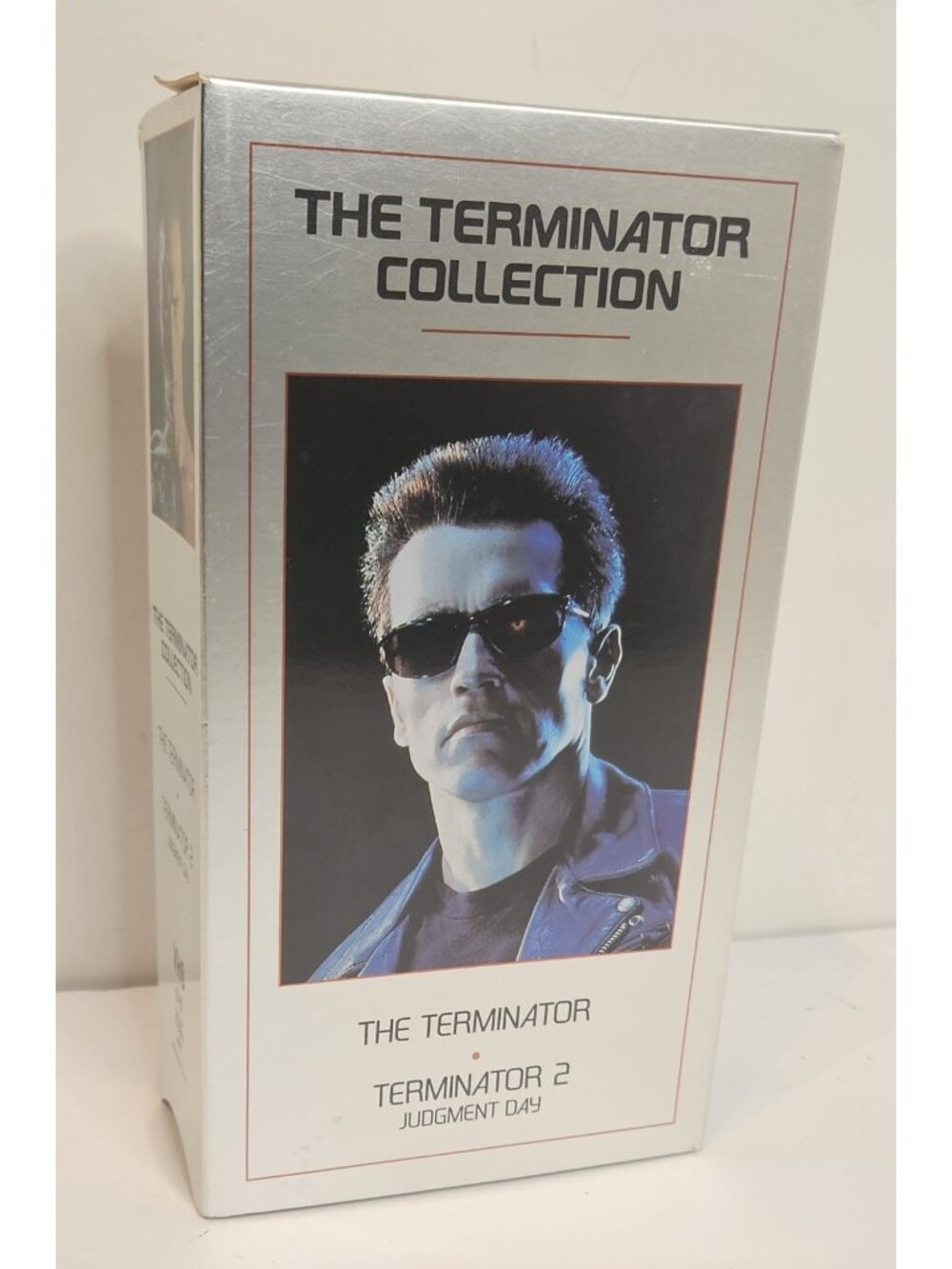 The Terminator 1 & 2 Collection VHS Tapes 2-Tape Box Set